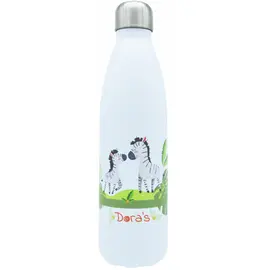 Dora's stainless steel thermos bottle "Zebra" (500ml)