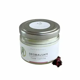Die Kräutermagie deodorant balm "Rose-Vanilla" (50 ml)