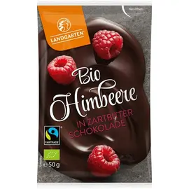 Landgarten Organic Raspberry in Dark Chocolate (50g)