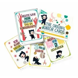 Cartes photo Milestone - "The Original Junior Cards" / français / 30 cartes