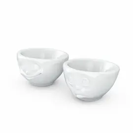 Medium bowl set 200ml white - happy / OchBitte