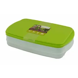 greenline-Frischhalte-Stapelbox, 2 x 0,9 Liter