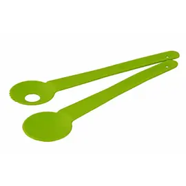 greenline-Salatbesteck Grün