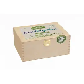Herb Garden Seed Wooden Box S Organic