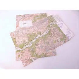 Landkarten Versandtasche DIN C4 8 Stück