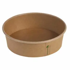 Naturesse kraft cardboard salad bowls/ PLA 500ml (300pcs)