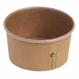 Pots à glace Naturesse en carton kraft/ PLA (1000 pcs)