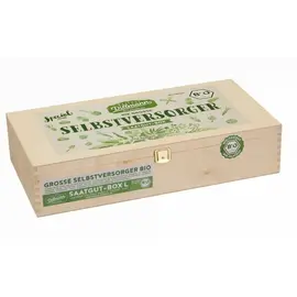 Self Supporter Seeds Wooden Box L