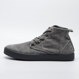 Grand Step Shoes - Adam Hemp Grey in Black