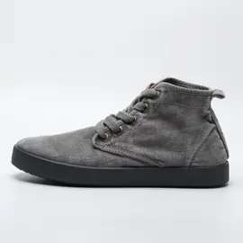 Grand Step Shoes - Adam Hemp Grey-Black