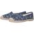 Grand Step Shoes - Evita Plain Flowers Azul in Blue