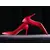 Empress of Heels - The Red - 70mm, escarpins vegan en Rouge