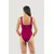 1 People - Saint Tropez - Ruffled Swimsuit - Red Coral