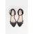 1 People - Chicago - Ankle Strap Heels - Charcoal