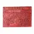 IKON - Coconut Leather Card Holder - Wine Red