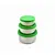 Made Sustained - Round green stainless steel boxes
