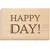 Holzpost - Holzkarte Happy Day