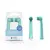 TIO - Plant-based attachment heads for electric toothbrushes (pack of 2).
