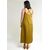 Maxi dress O-TERE in olive from Tencel