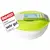 Biodora bioplastic kitchen bowl 1 liter with lid in green