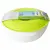 Biodora bioplastic kitchen bowl 1 liter with lid in green
