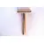 ZÓE women's razor, closed comb, high quality rose gold plating + 10 razor blades