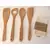Cherry wood cooking spoon and spatula in shopping bag