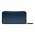 Kivik | Apple Leather Long Zip Wallet - Blue