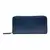 Kivik | Apple Leather Long Zip Wallet - Blue